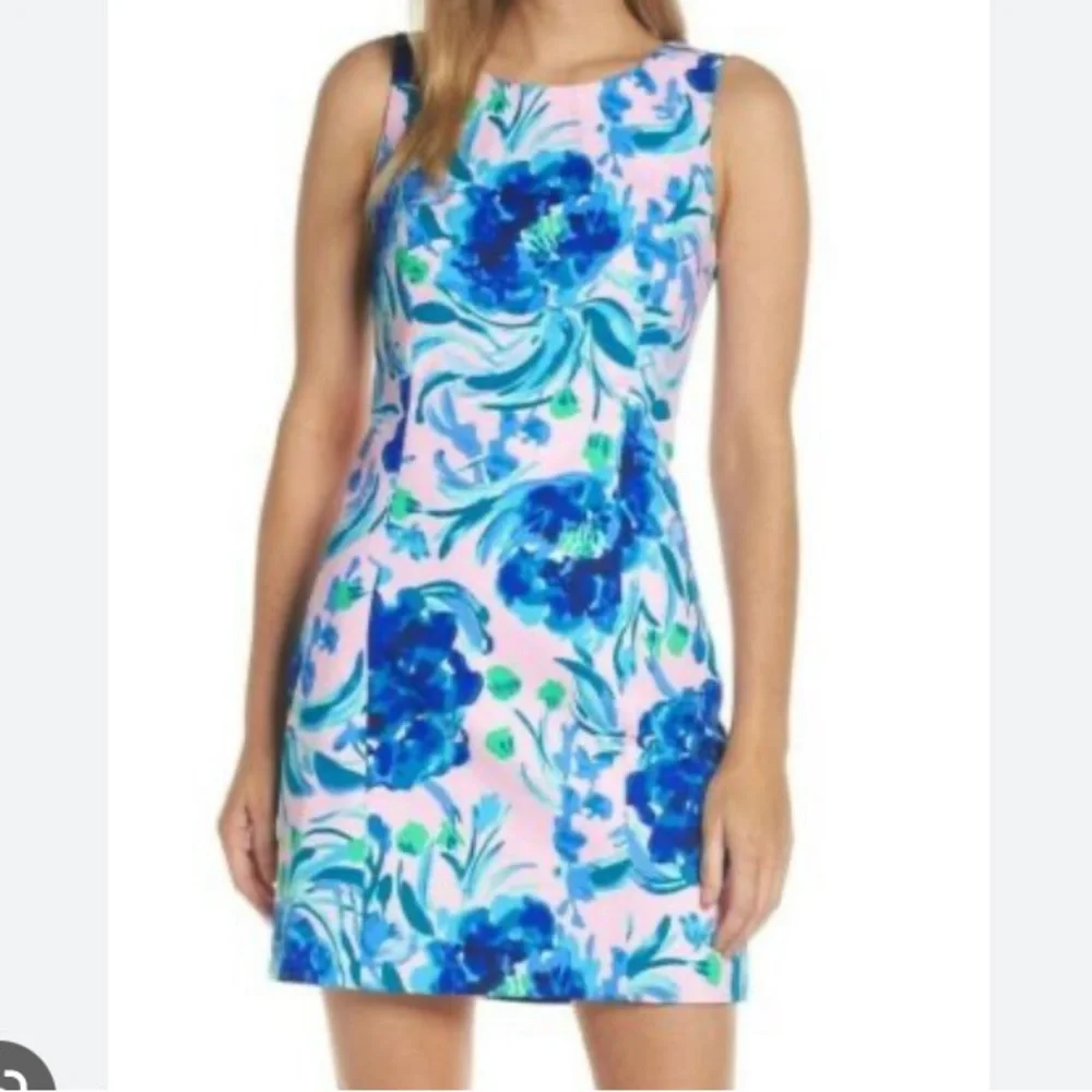 Lilly Pulitzer Mila Stretch Shift Dress - Picture 10 of 11